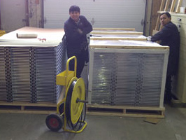 Zaip cable tray shipping crates